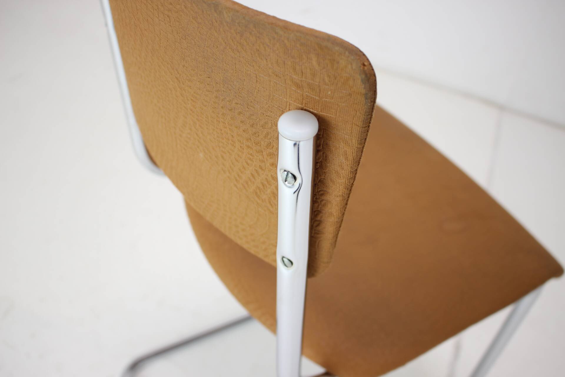 Mid-centrury Chrome Tubular Chair Kovonax Z-303, 1970's