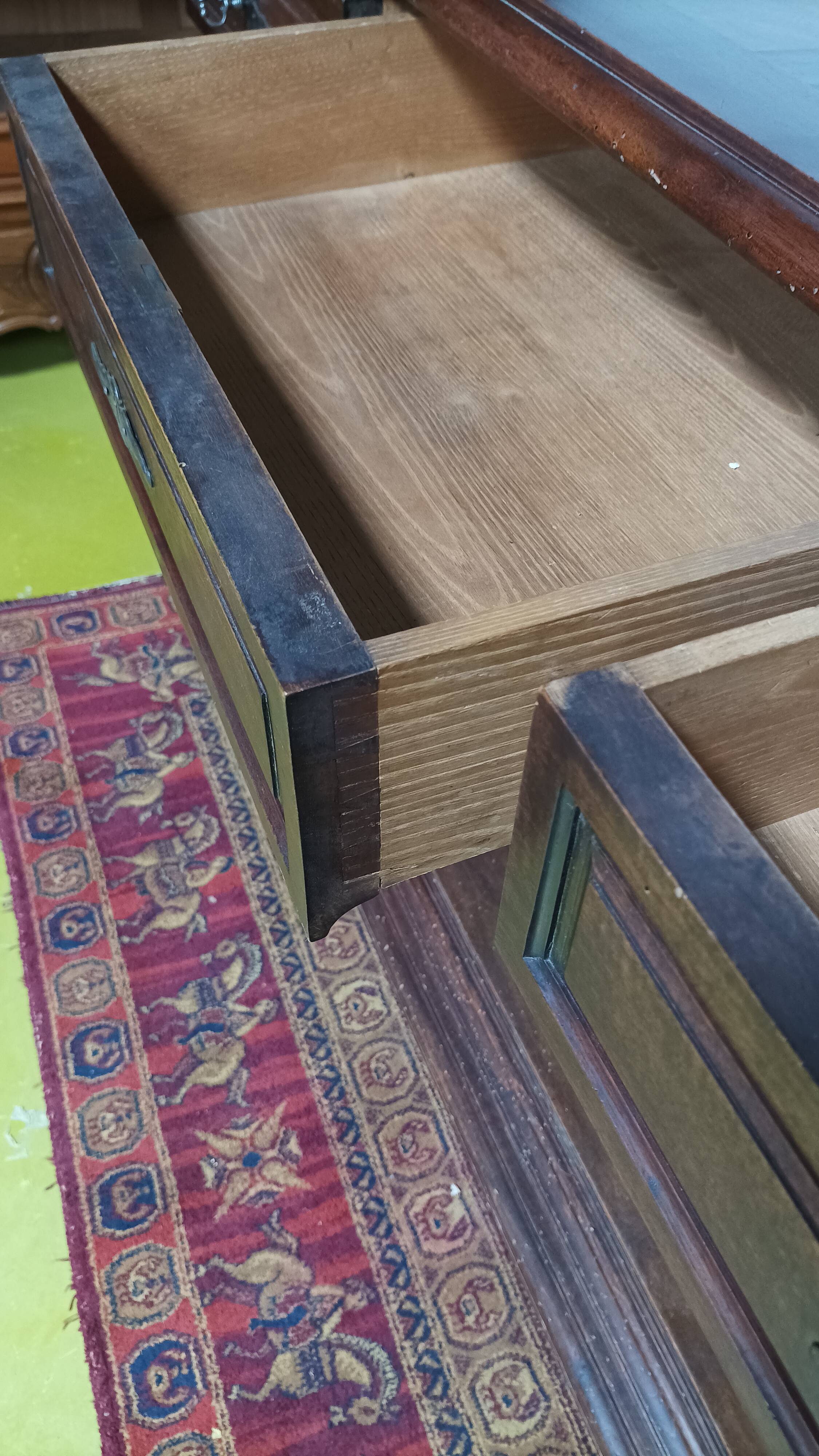 Louis XIII console in walnut