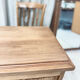Restored antique oak desk - 4 drawers