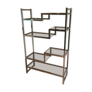 Etagère design chromée