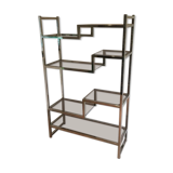 Chromed design shelf