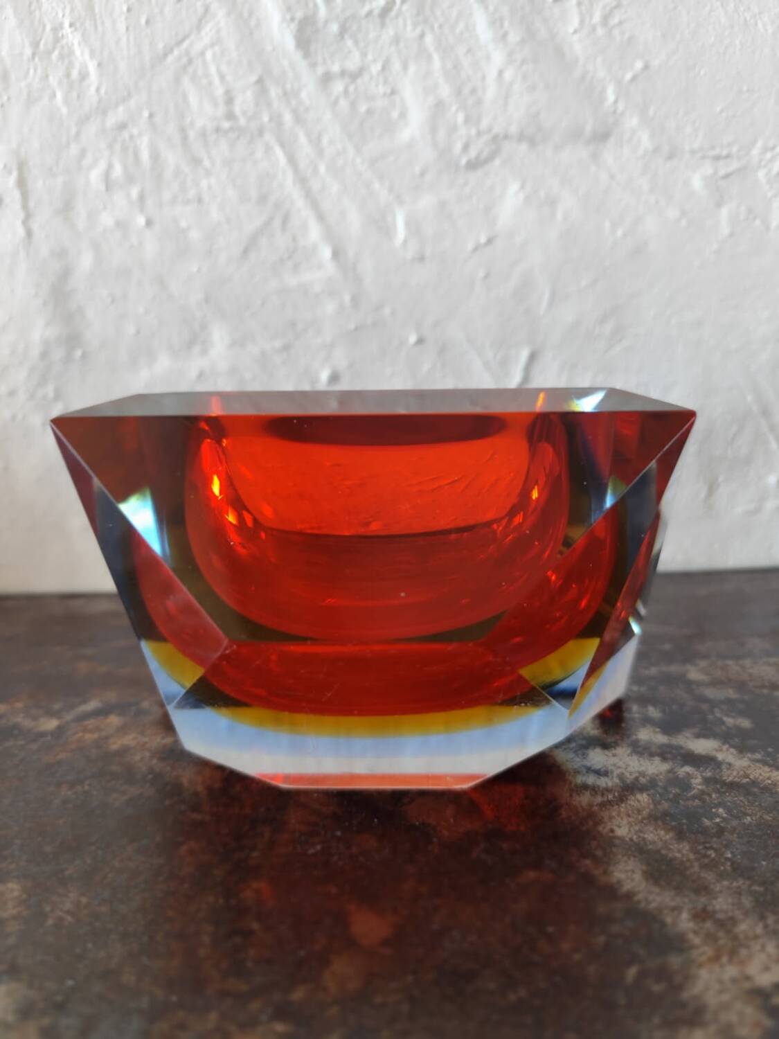Cendrier Murano vintage