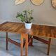 Vintage folding wooden table