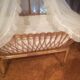 Rattan cradle