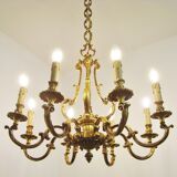 Lustre ancien en bronze