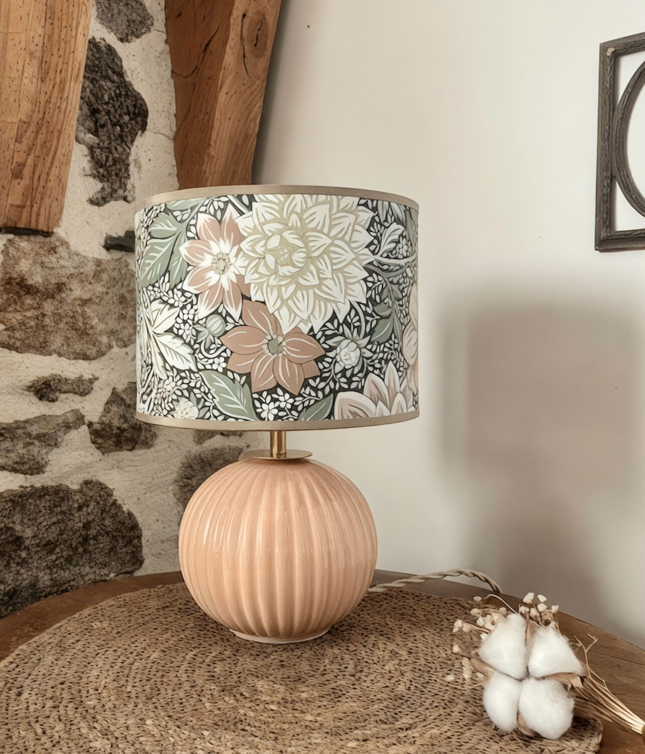 Restored vintage lamp