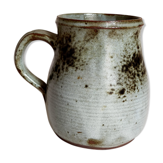 Potter's milk pot in enamelled sandstone 70s