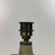 Mid century brutalist ceramic table lamp by Bernard Rooke, 1970s