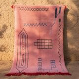 Handmade Moroccan rug high quality 3x2 m