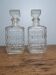 Vintage whisky decanter set