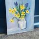 Nature morte bouquet de jonquilles