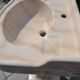 Vintage marbled earthenware sink from the 90s