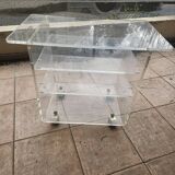 Deserted plexiglass from the 80s Vintage