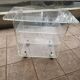Deserted plexiglass from the 80s Vintage