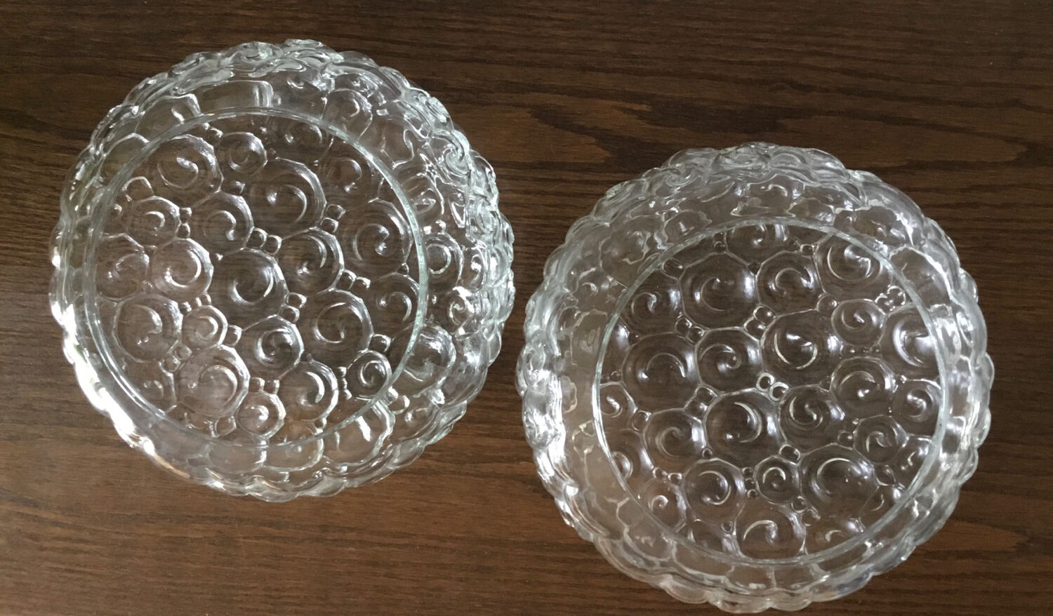 Glass ceiling lights