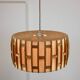 Mid-Century Danish Pendant Lamp in Teak, 1960s