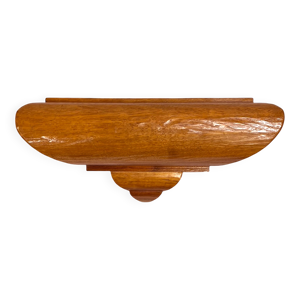 Étagère en bois massif, - console art