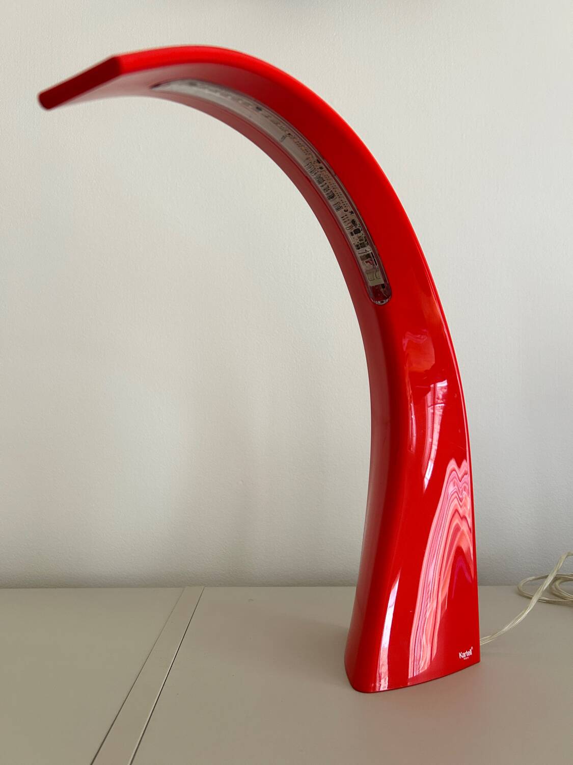 Kartell Table Lamp TAJ in red