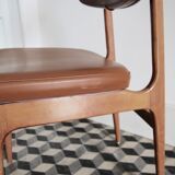 Scandinavian style chairs and wood