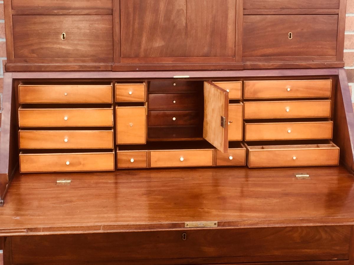 Bureau scriban d’epoque directoire en acajou
