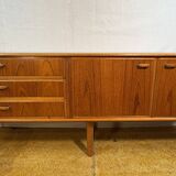 Mid-Century Retro Vintage Teak Sideboard by Turnidge of London 1960  Rare