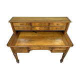 Office has bleached Louis Philippe era in walnut and bramble around 1830
