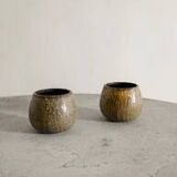Pair of Swedish Mid Century Cermic Rubus Bowls by Gunnar Nylund,  1950s