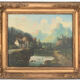 Huile sur toile Paysage
