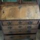 Secretaire anglais avec bibliothèque