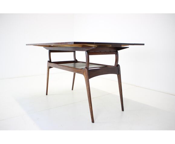 Mid-century danish adjustable conference table, 1960's.