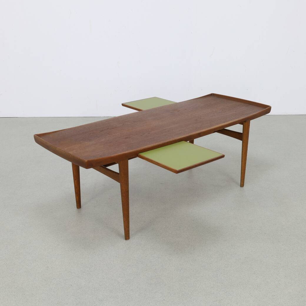 Teak coffee table by Alf Svensson for Tingströms Sweden, 1960s