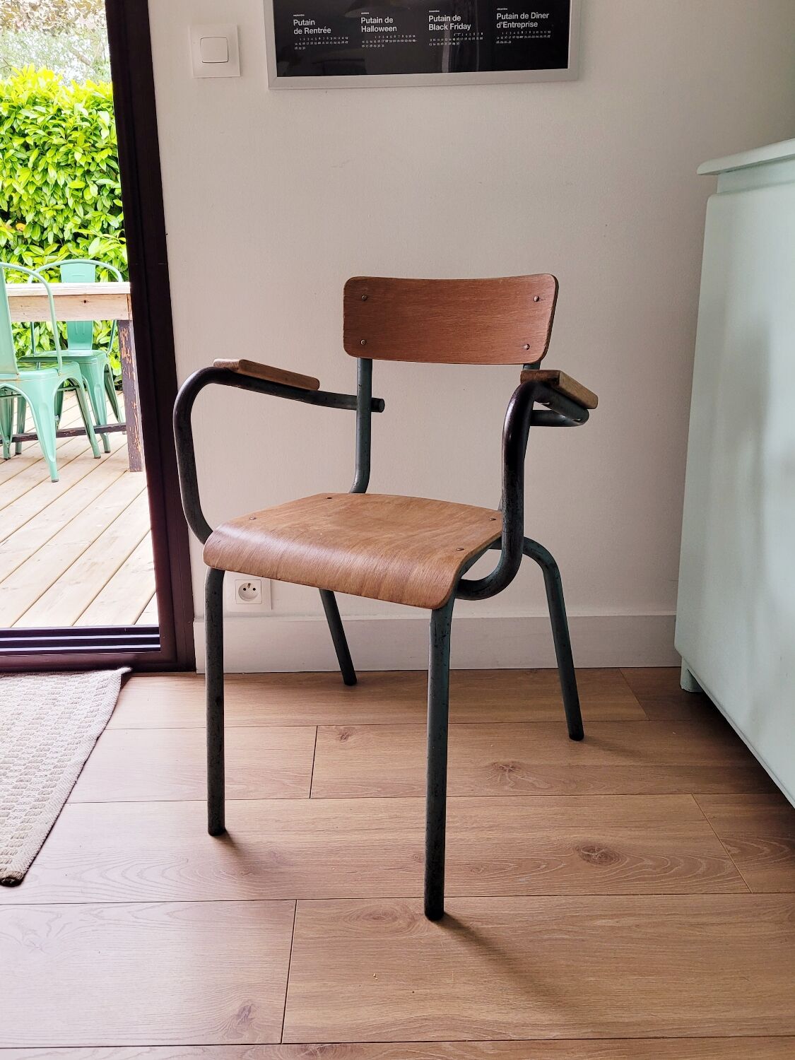 School teacher chair