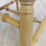 Vintage Windsor Style Dining Chair: Rustic Farmhouse Kitchen