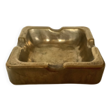 Cendrier en bronze martelé