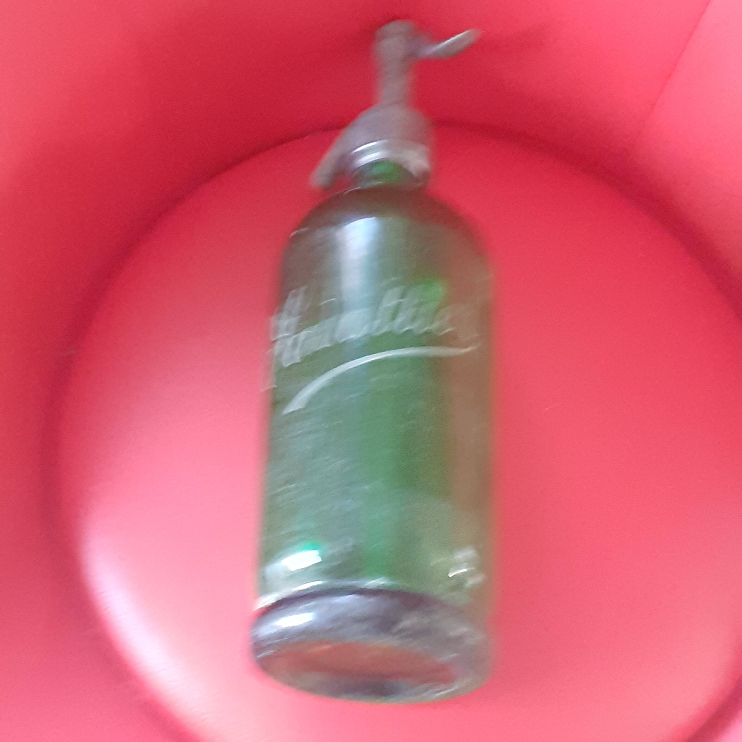 Old dark green siphon.J. Lavattier.