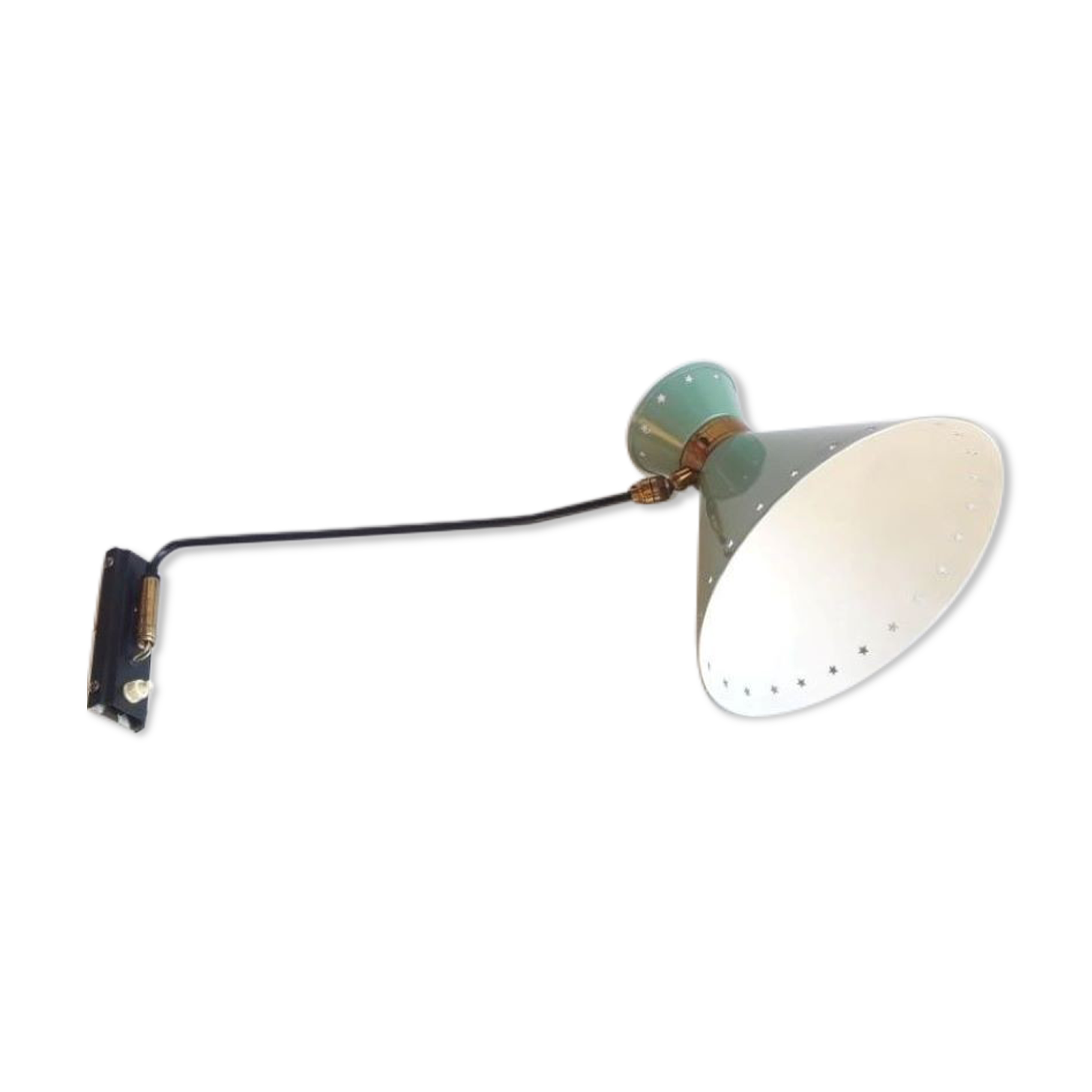 Wall light Diabolo René Mathieu 50s