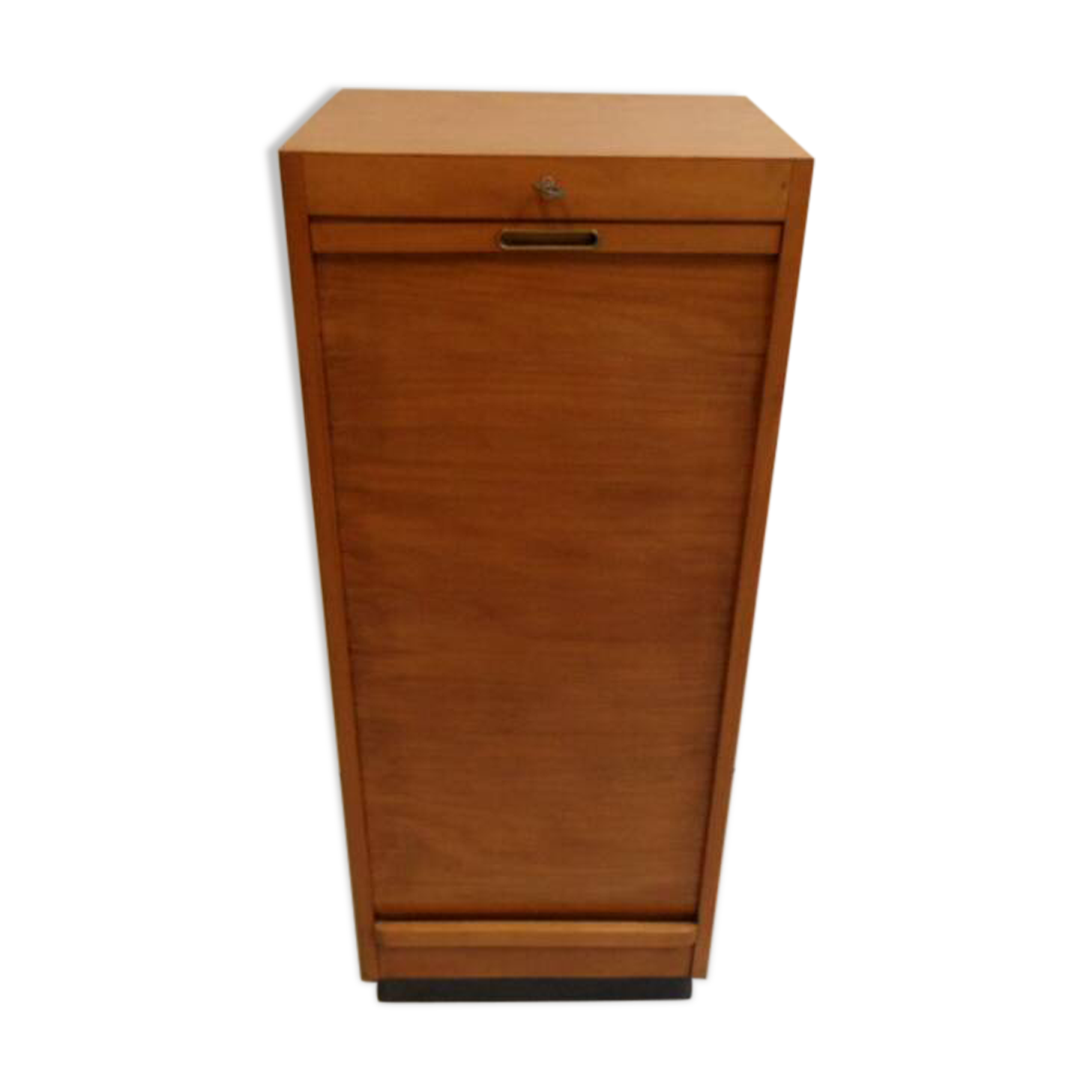 Vintage filing cabinet with roller shutter