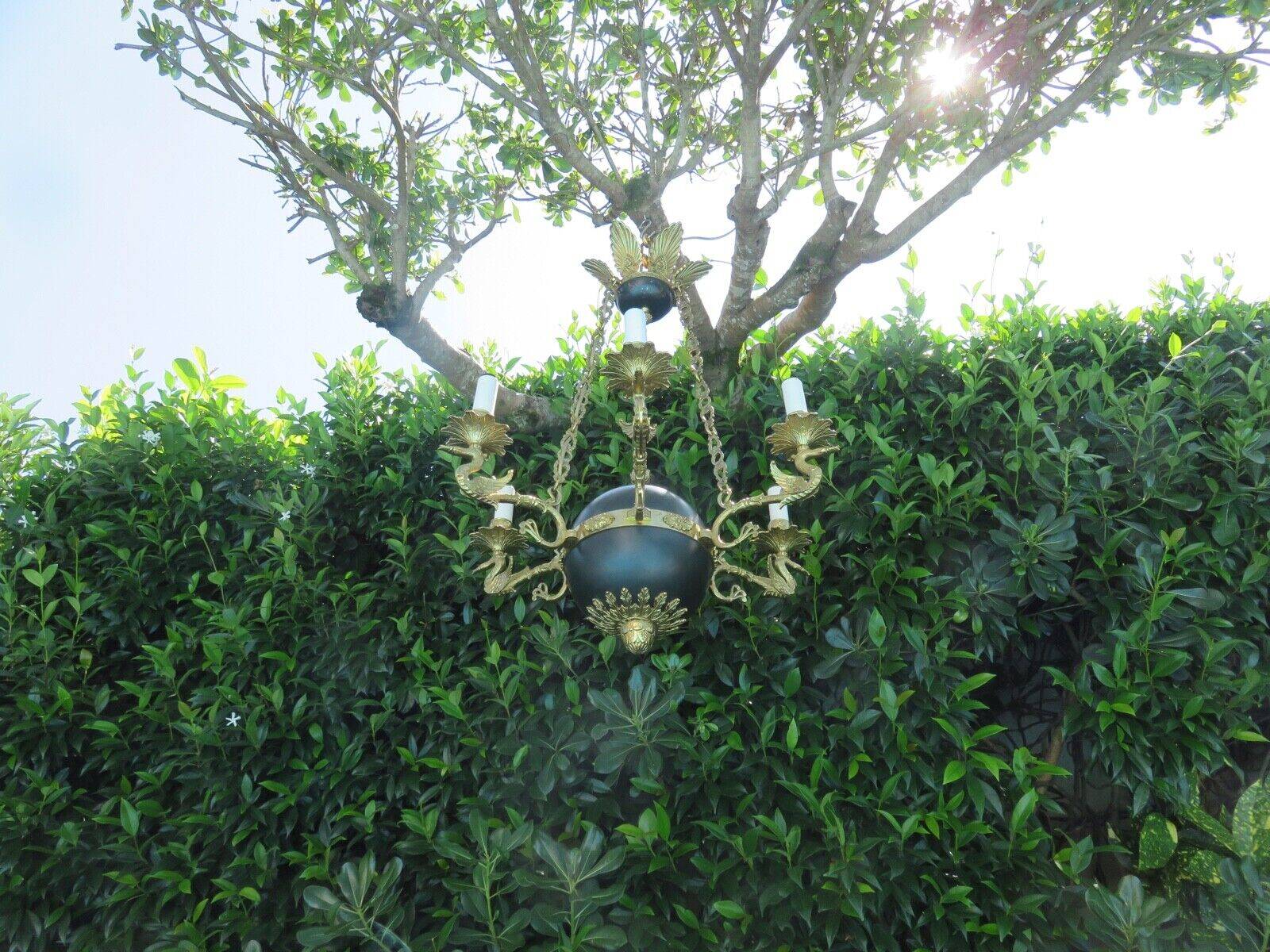 Empire chandelier Lucien Gau Paris