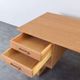 Oak Freestanding Desk by Torben Valeur & Henning Jensen for Dyrlund, 1960s.