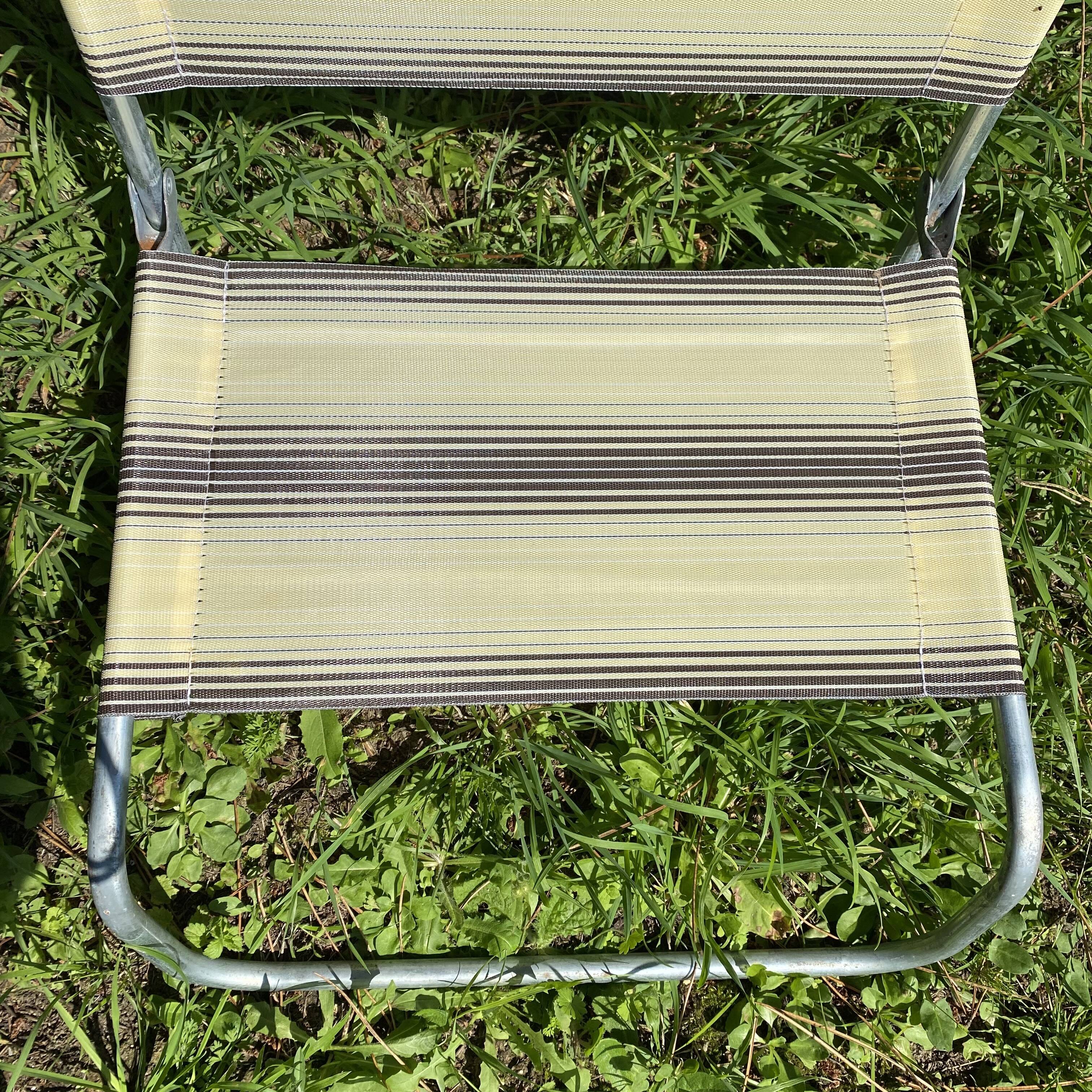 Beach chair, camping 70s