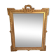 Louis XVI style and 19th century fireplace mirror
