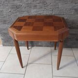 Ancienne table marqueterie d'appoint ou jeux
