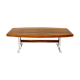 Rosewood and metal coffee table, Sweden, 1960