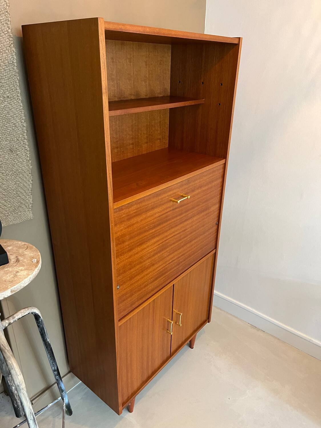 Vintage secretary cabinet