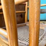 Paire de chaises cannées