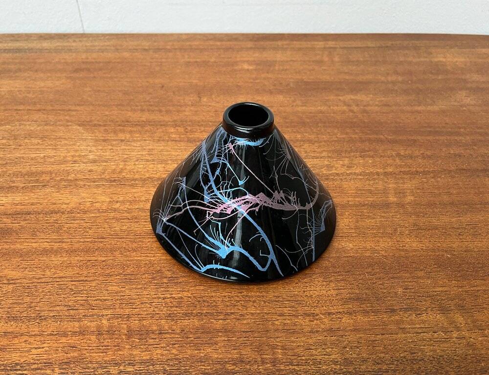 Postmodern West German pottery vase by Steuler, 1980s.