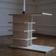 modernist bedside table, anonymous work, 20th century