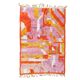 Boujad. tapis marocain rose et orange, 192 x 280 cm