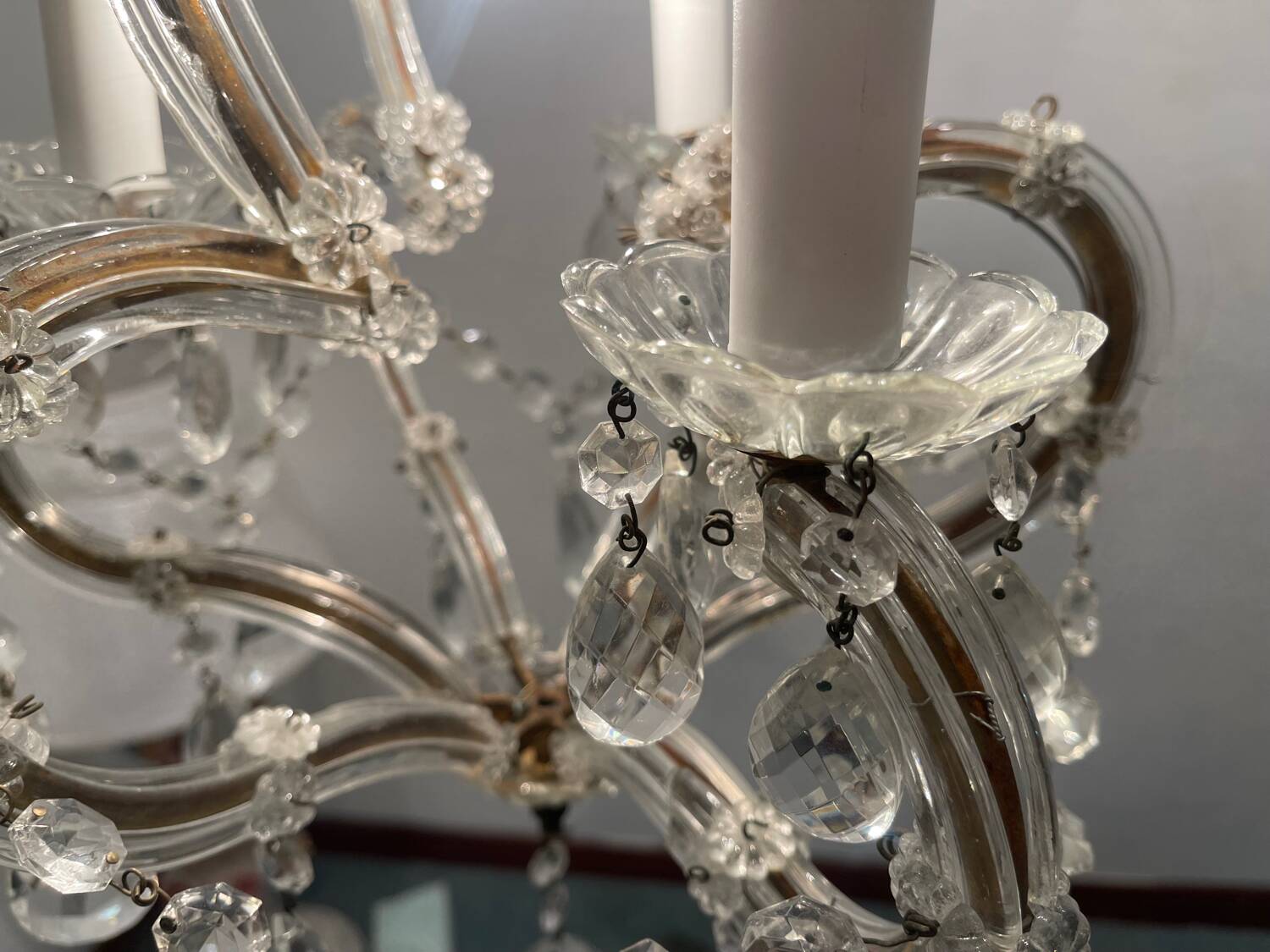 Crystal Maria Teresa Chandelier 1950’s