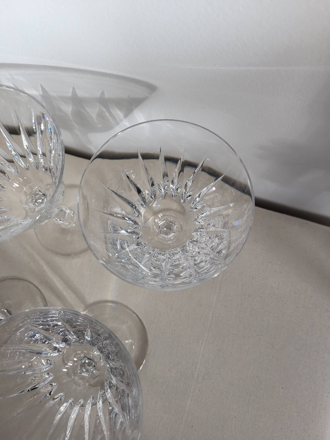 Set of 4 Villeroy and Boch water glasses